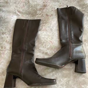 Nine West boots that were worn one time. In pristine condition
